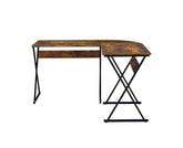 Zafiri Weathered Oak & Black Finish Writing Desk Model 92810 By ACME Furniture